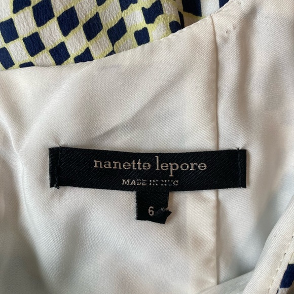 🍀Nanette Lepore Silk Lined Dress - Picture 3 of 4